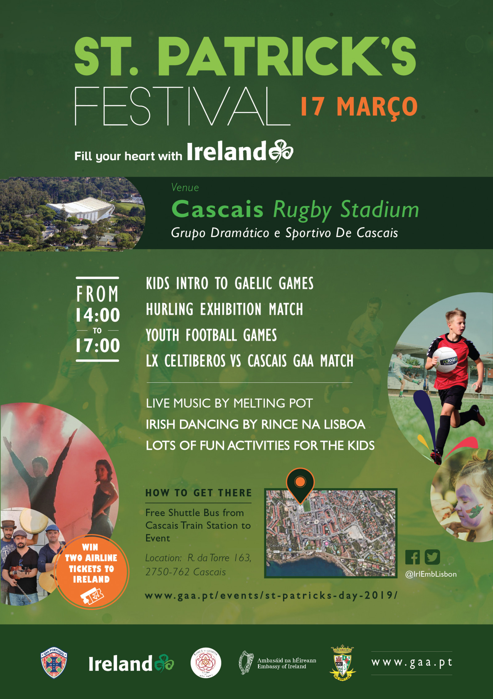 St. Patricks Day 2019 - Lisbon & Cascais St. Patricks Day 2019 - Lisbon & Cascais