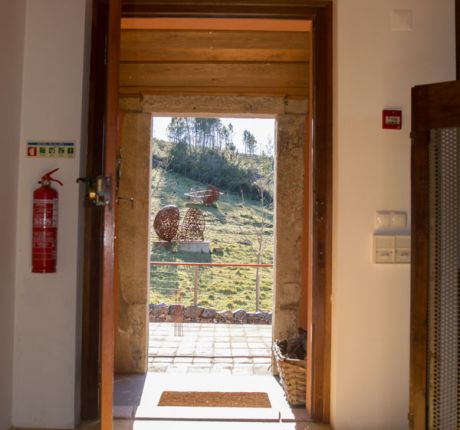 Porta de entrada da Casa